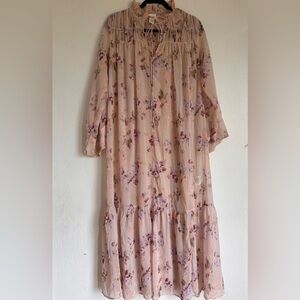 H&M Floral Pink Dress